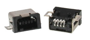 mini USB 04-AF SMD (MUBS1-04)