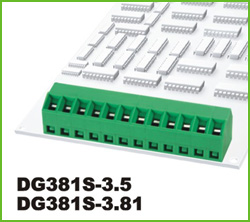 dg381s-3.5-02p-14 Винтовые клеммники для PCB оптовые поставки компанией Восточный поток