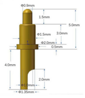 PCB DC Magnetic Pogo Pin Solder 5m пайка