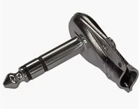 Разъем аудио 6,35 мм (NP-215,1-135) стерео угл мет