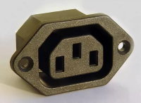 AS-41 гнездо с ушами (10A 250V) (AC-022, AC-2) (KLS1-AS-302-1)