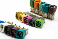 C4002-MKZLG (Male) FAKRA Разъем на плату 