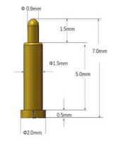 PCB DC Pogo Pin SMT 7 mm