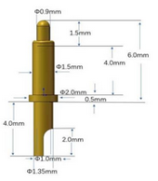 PCB DC Magnetic Pogo Pin Solder 6m пайка