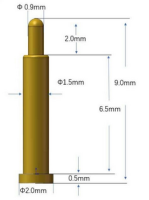 PCB DC Magnetic Pogo Pin SMT 9m