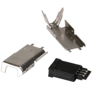 IEEE-1394 6 конт вилка на кабель (C8324-06MSSB00R)