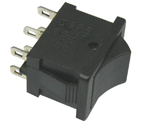 swr-46 (6к. 3 положения) (kls7-030-203-c-7-bk/bk-p1) Рокерные переключатели оптовые поставки компанией Восточный поток