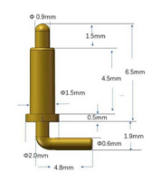 PCB DC Magnetic Pogo DIP-R 6.5m