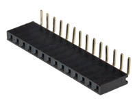 pbs-r 1x14 (ds1024-1*14rf1) Гнёзда в плату однорядные, шаг 2.54 мм. оптовые поставки компанией Восточный поток