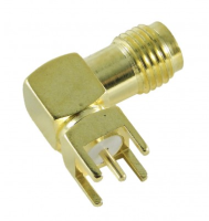 C0410-RJR Разъем SMA, гнездо угловое, на плату