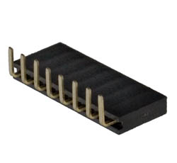 pbs-r 1x08 (ds1024-1*8rf1) Гнёзда в плату однорядные, шаг 2.54 мм. оптовые поставки компанией Восточный поток