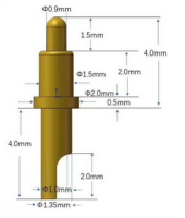 PCB DC Magnetic Pogo Pin Solder 4m пайка
