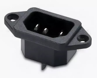 AS-21 вилка с ушами ( 10A 250V ) (AC-16, AC-1) (KLS1-AS-301)