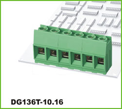 dg136t-10.16-03p-14 Винтовые клеммники для PCB оптовые поставки компанией Восточный поток
