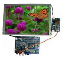 Монитор LCD JD12.1" 800x600 с входом VGA+AV