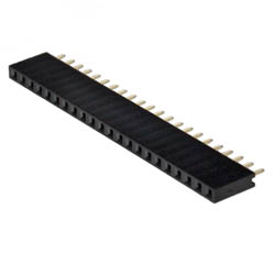 pbs-1x22 (pbs-22) (с2806-22asth00r) Гнёзда в плату однорядные, шаг 2.54 мм. оптовые поставки компанией Восточный поток