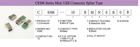 Mini USB B 10Pin