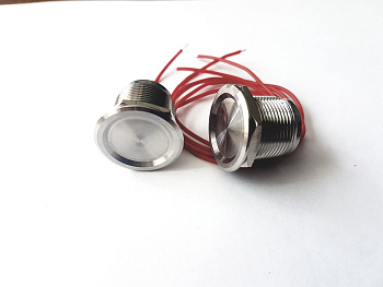 пьезокнопка, 19mm, pulse, no, провод 20мм Пьезокнопки/ сенсорные кнопки оптовые поставки компанией Восточный поток