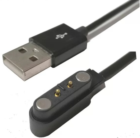 Зарядный провод USB3-магнитный разъем Pogo Pin 2p4m