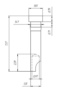 dc female pin solder cup 7.37mm гнездо пайка Soler Cup Pogo Pin оптовые поставки компанией Восточный поток